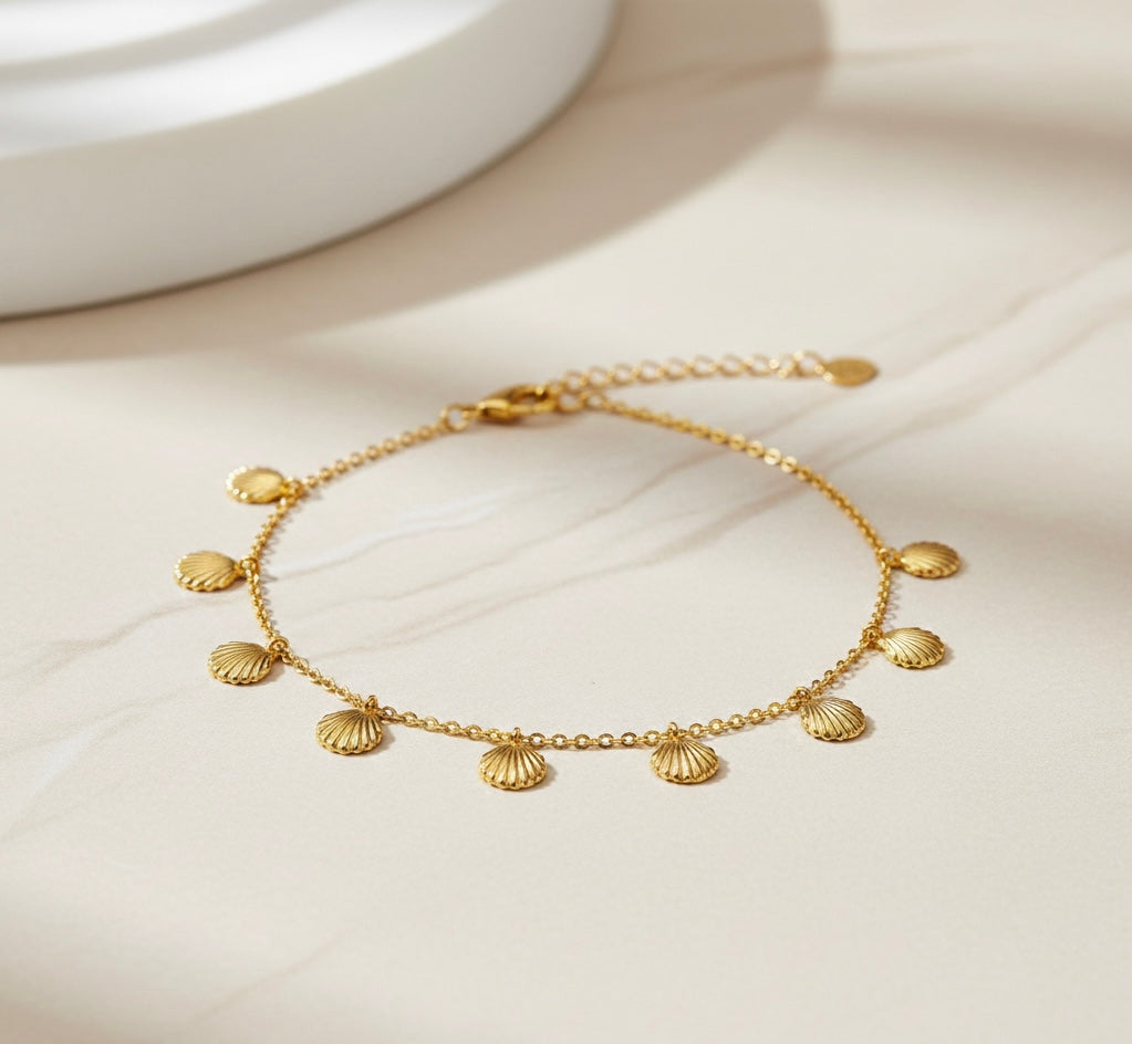 Arabian Shells - Gold Plated